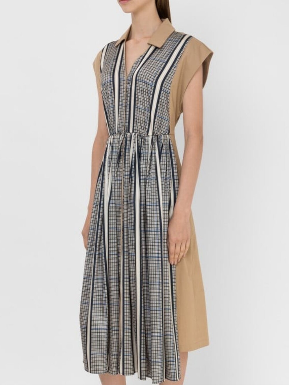 Weekend Max Mara Fronda Plaid Dress